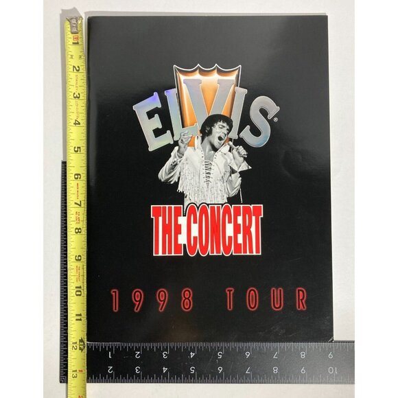 Elvis The Concert 1998 Tour / Elvis In Concert 97 (2) Program Books Memphis + - Picture 15 of 16